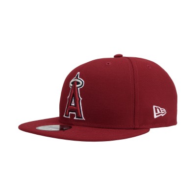 New Era 9Fifty Hat Cap MLB Baseball Los Angeles Anaheim Angels Red Halo 950 886948841024 eb-93207641